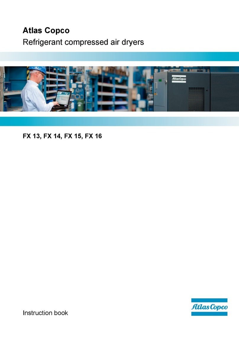 Atlas Copco FX 13 Instruction book