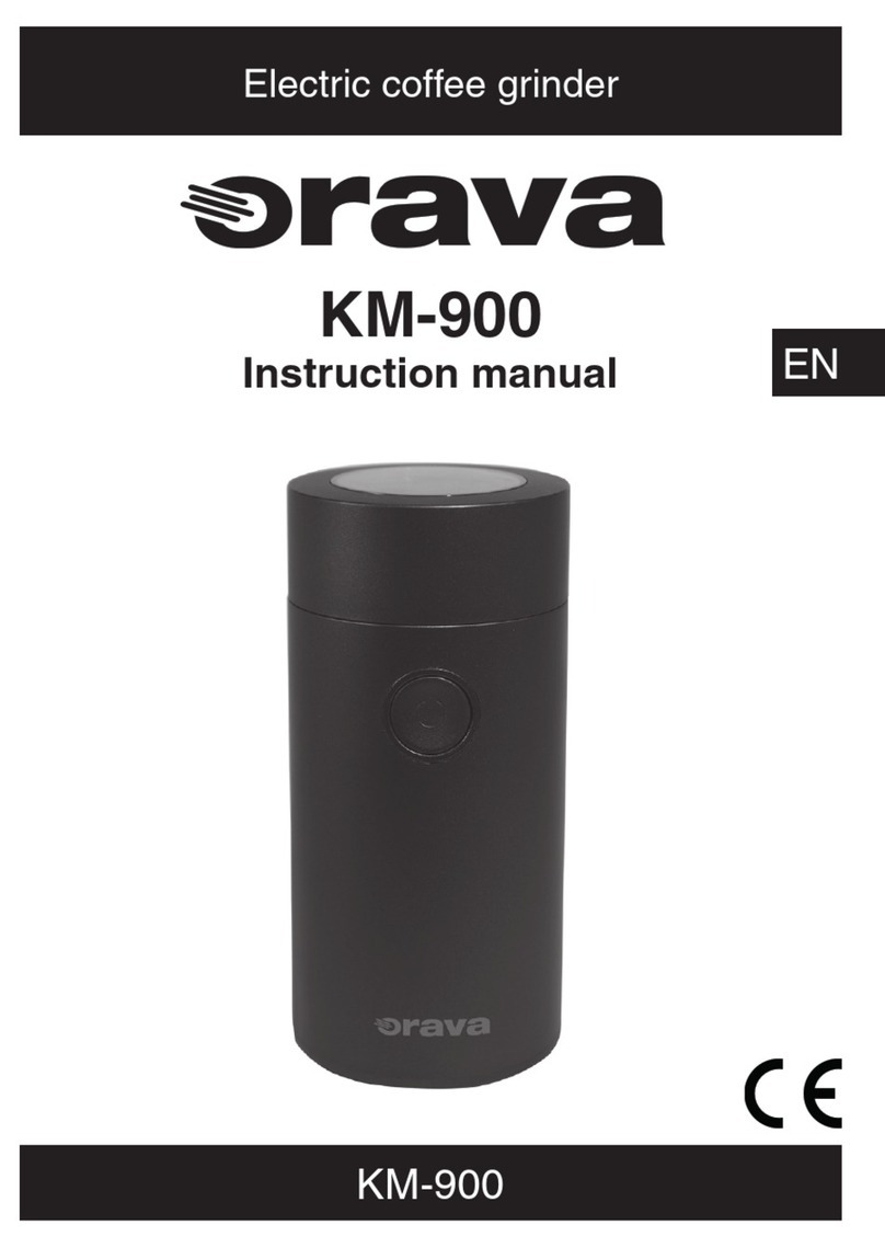 Orava KM-900 instruction manual