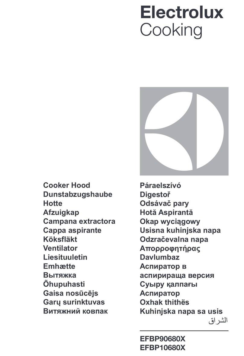 Electrolux EFBP90680X manual