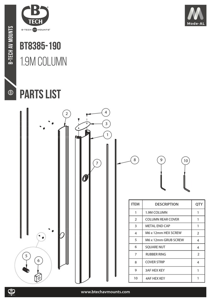 B-Tech BT8385-190 User manual