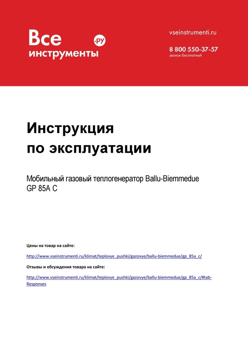 Ballu-Biemmedue GP 30A manual