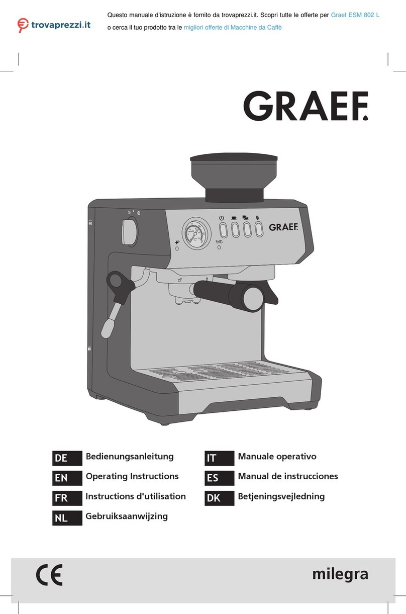 Graef ESM 802 operating instructions