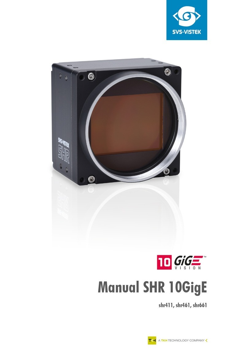 TKH SVS-Vistek SHR411 User manual