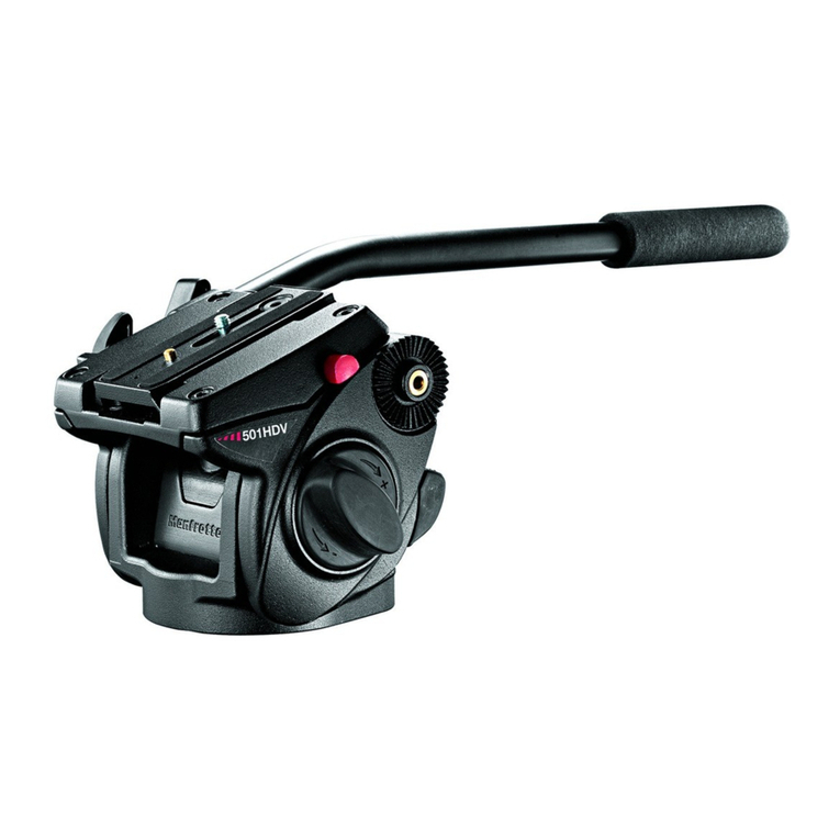Manfrotto 501HDV user manual Manfrotto 501HDV user manual