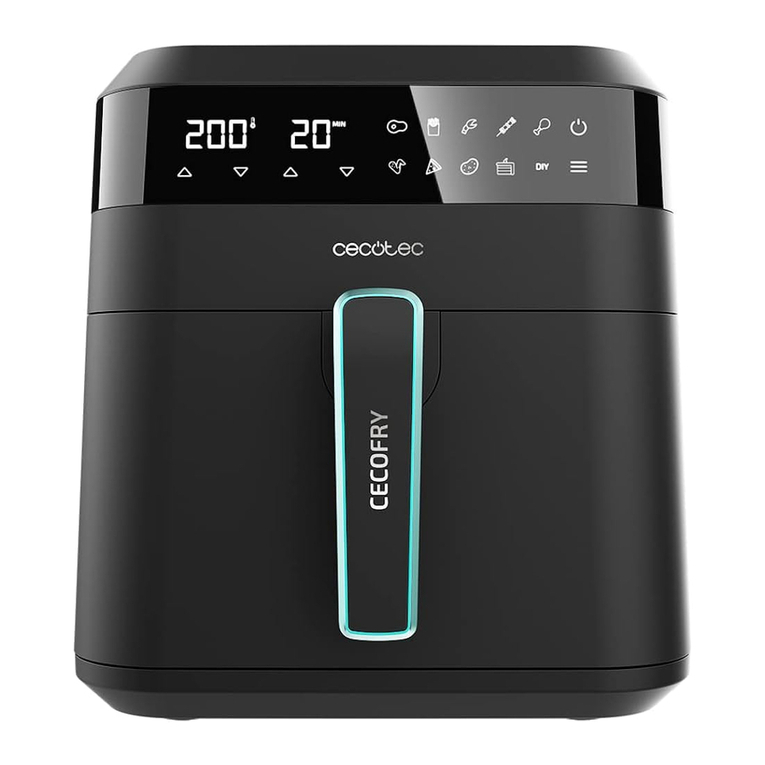 cecotec CECOFRY EXPERIENCE 6000 user manual