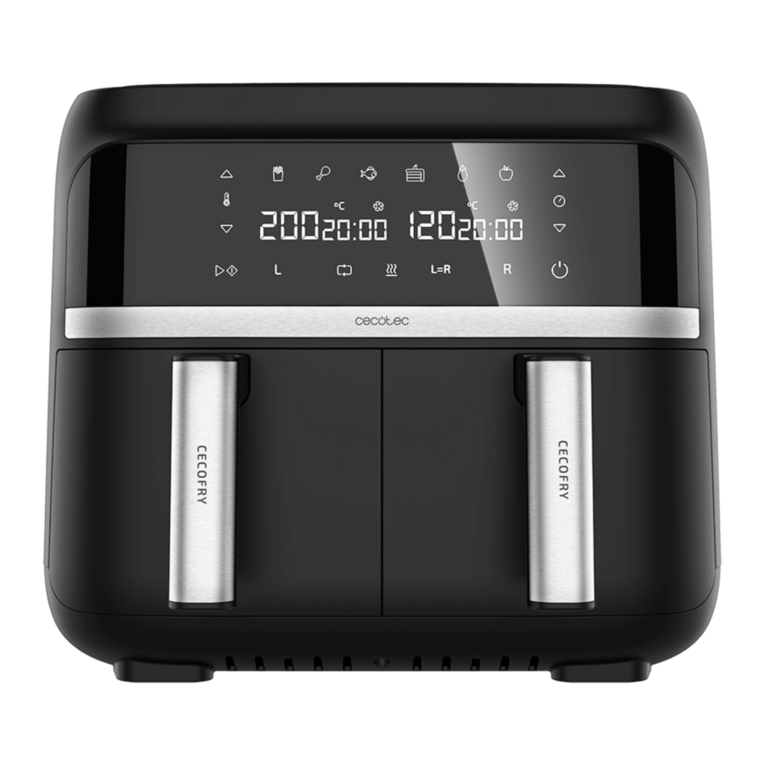 cecotec CECOFRY ADVANCE DOUBLE User manual