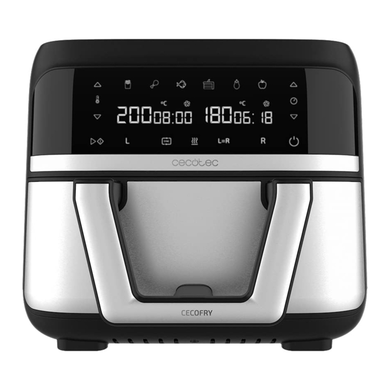 cecotec CECOFRY DUAL 9000 user manual