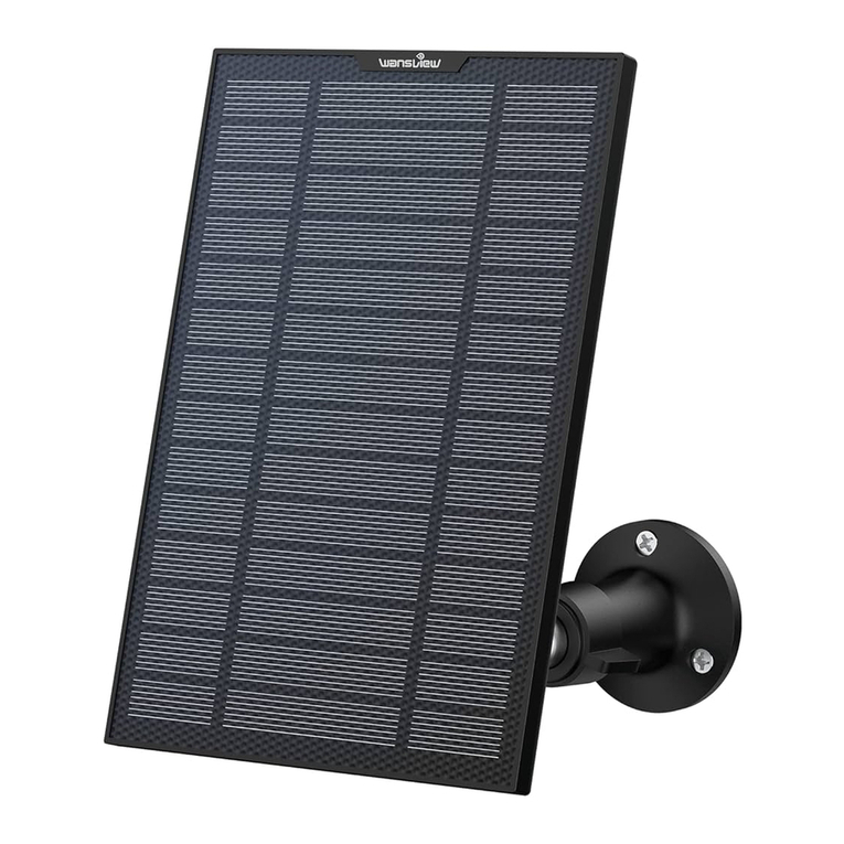 Wansview Solar Panel User manual
