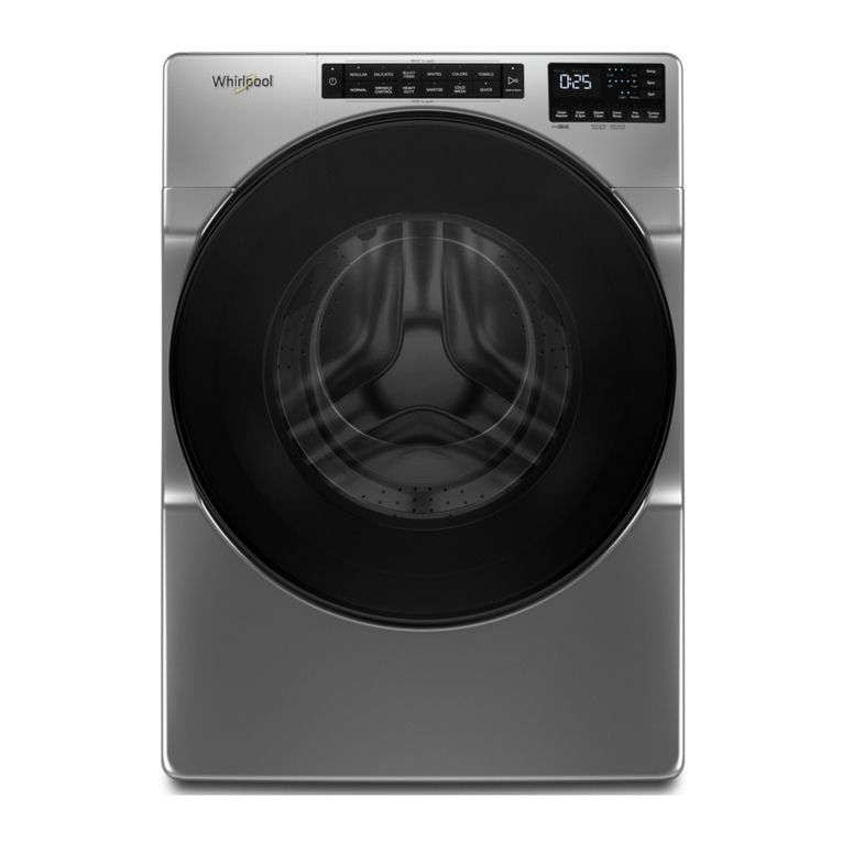 Whirlpool WFW8620HC user manual