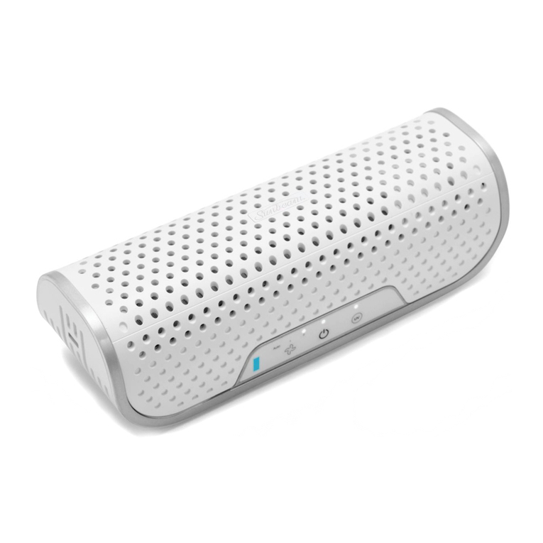 Sunbeam ON-THE-GO FRESH SAP0800WH user manual