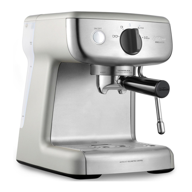 Sunbeam Mini Barista EM4300 user manual