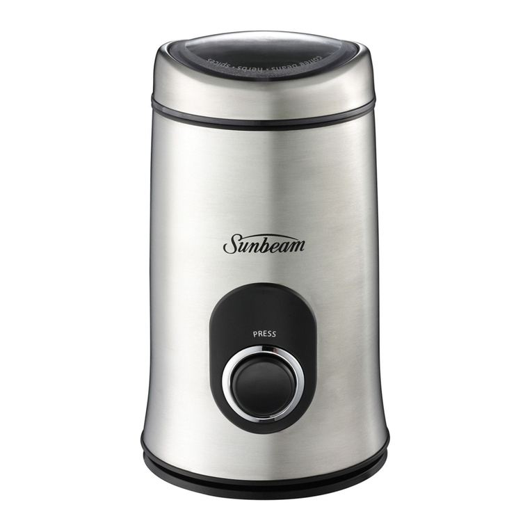 Sunbeam MultiGrinder II user manual