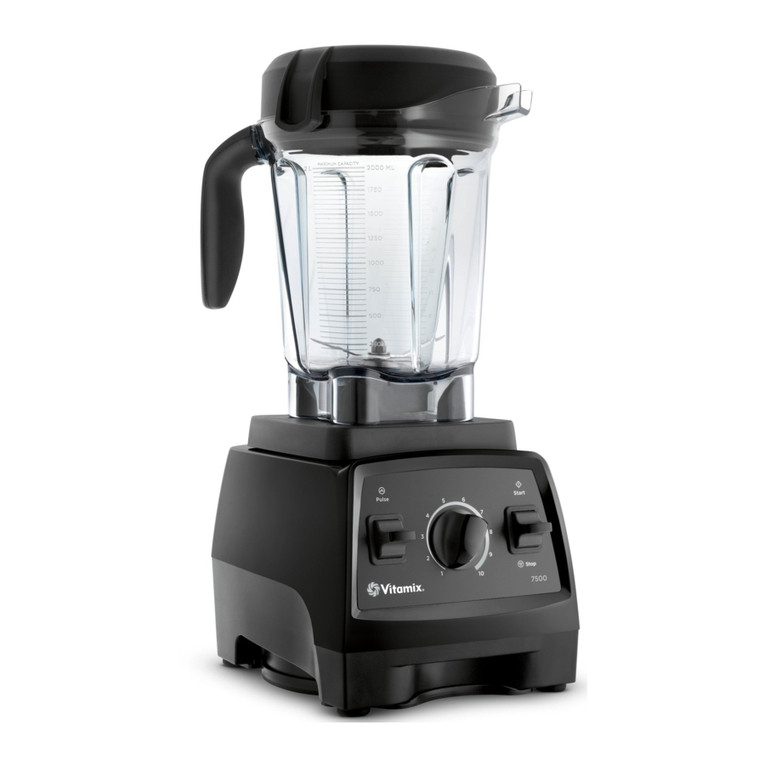 Vitamix 7500 user manual