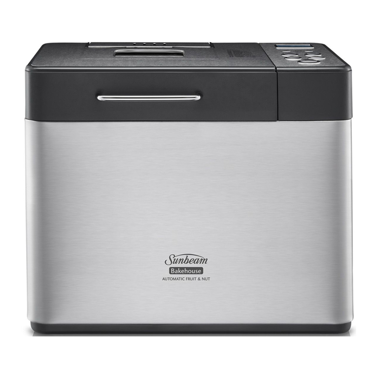 Sunbeam BM4500 Bakehouse user manual