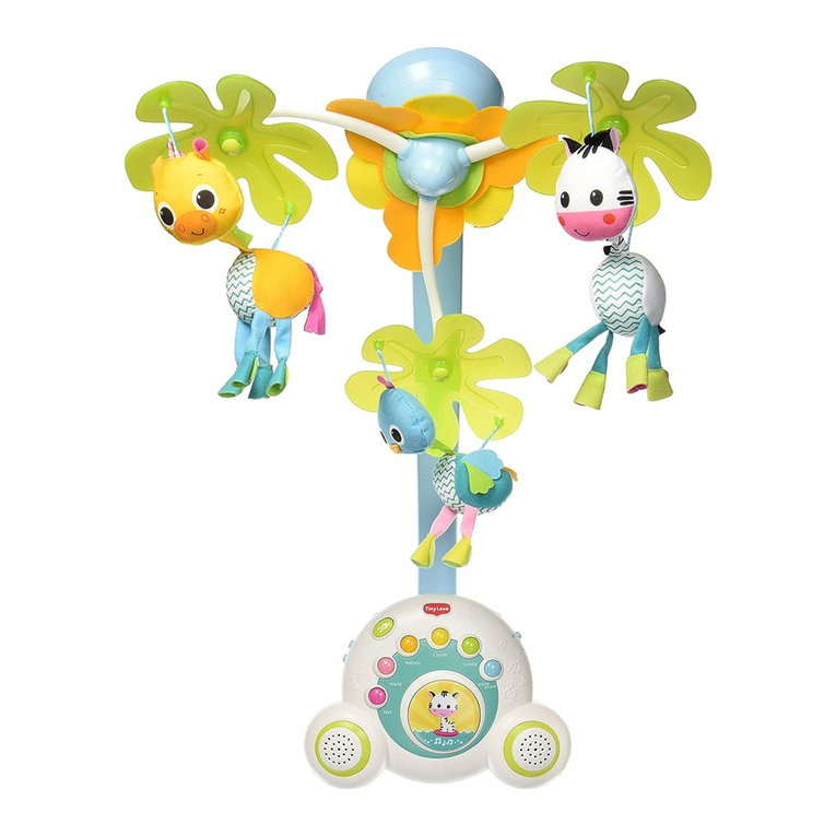 Tiny Love Soothe 'n Groove Mobile user manual