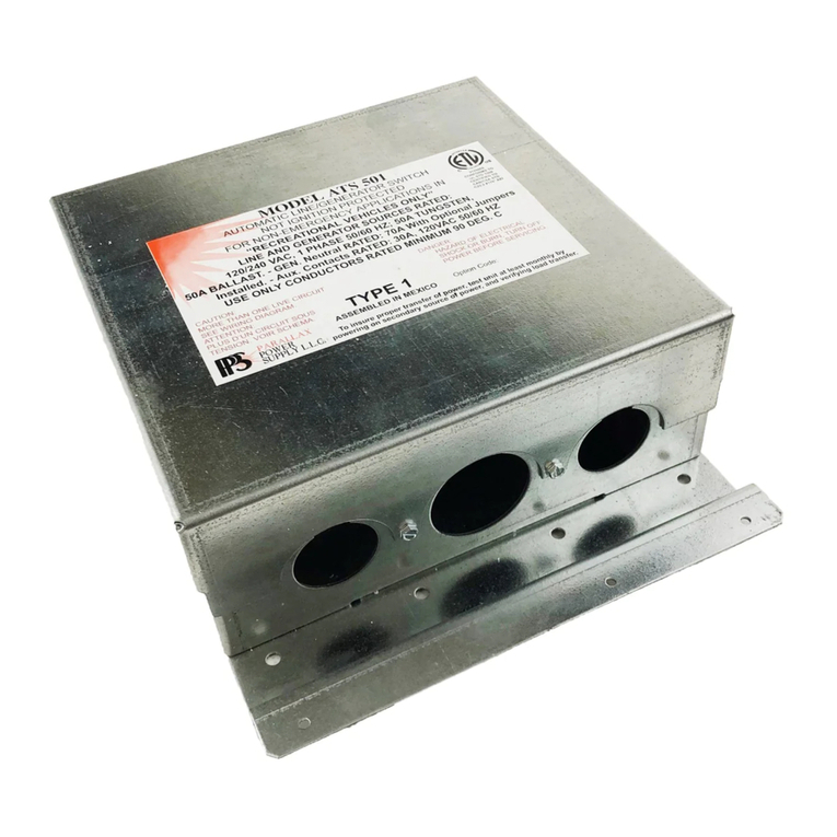 Parallax Power Supply ATS 501 Series user manual Parallax Power Supply ATS 501 Series user manual