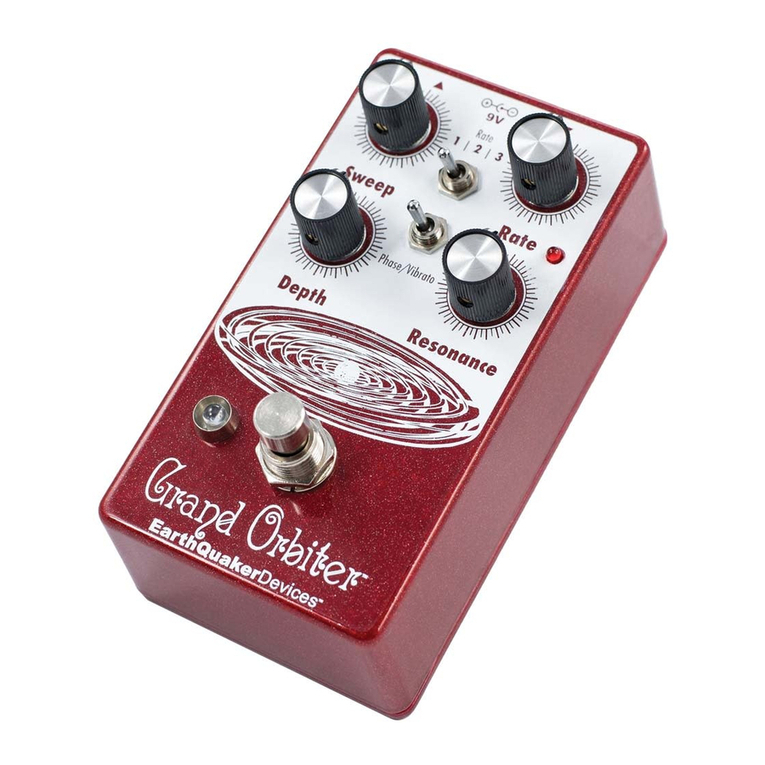 EarthQuaker Devices Grand Orbiter user manual