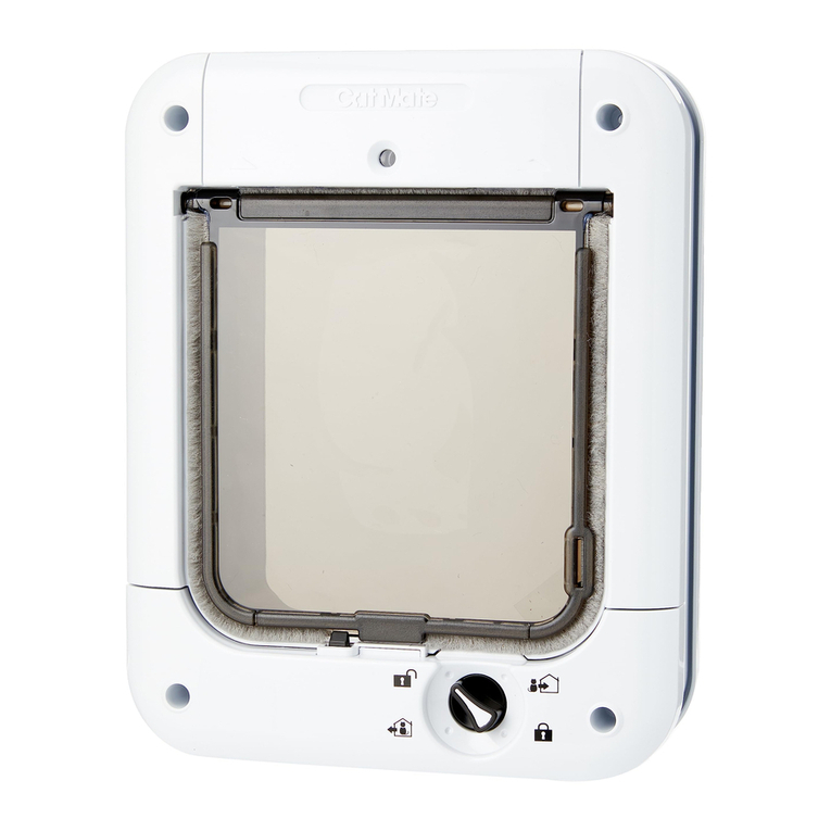 CAT MATE MICROCHIP CAT FLAP user manual