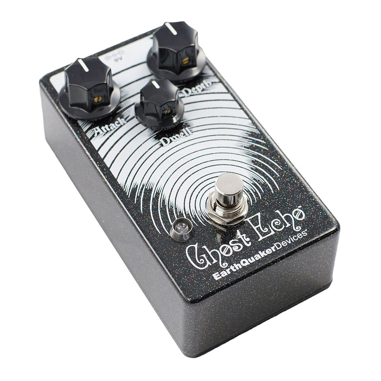 EarthQuaker Devices Ghost Echo User manual