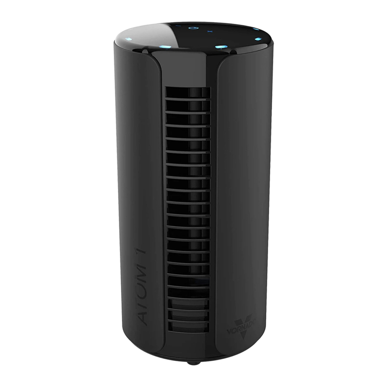 Vornado ATOM 1 User manual Vornado ATOM 1 User manual