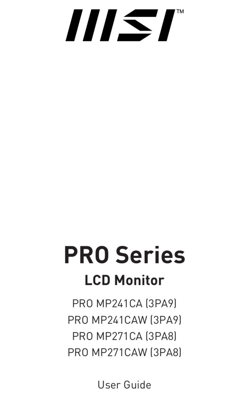MSI PRO MP241CAW User manual