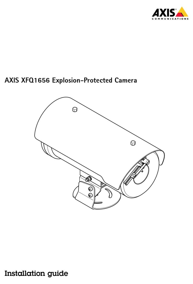 Axis XFQ1656 User manual Axis XFQ1656 User manual