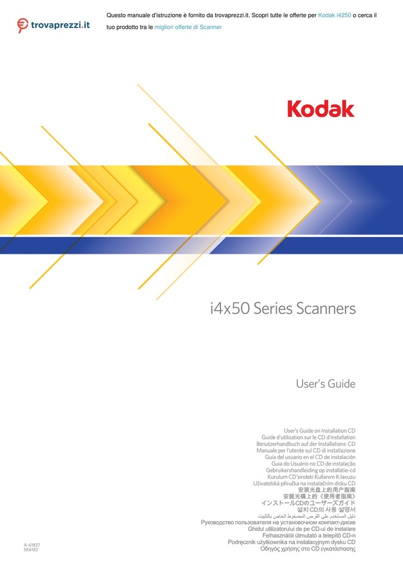Kodak i4 50 Series User manual