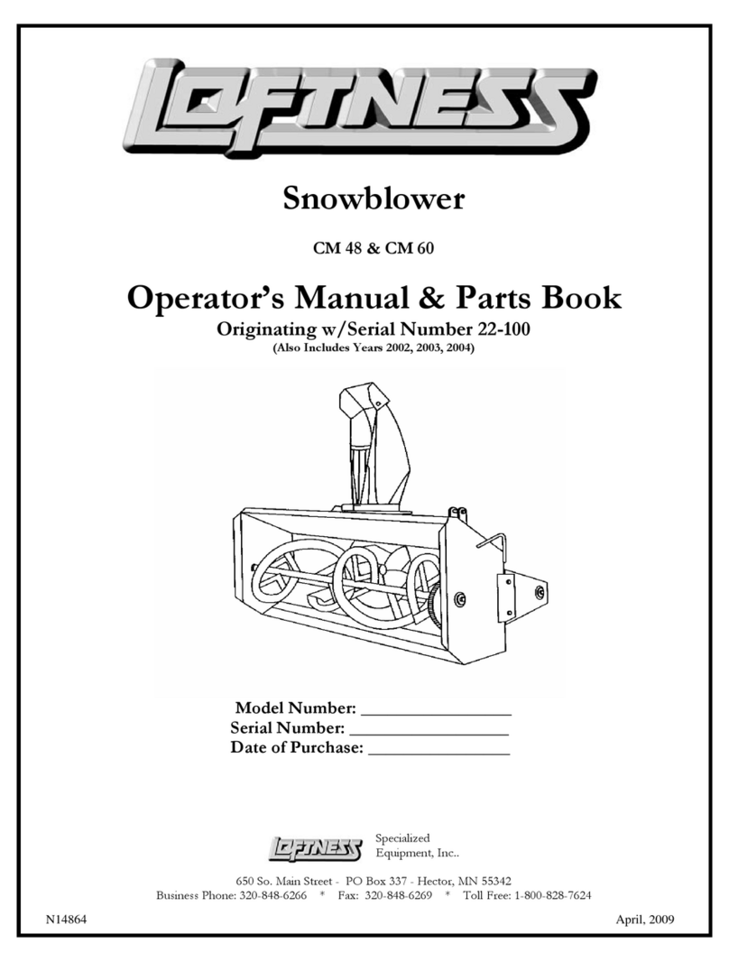 LOFTNESS CM 48 User manual