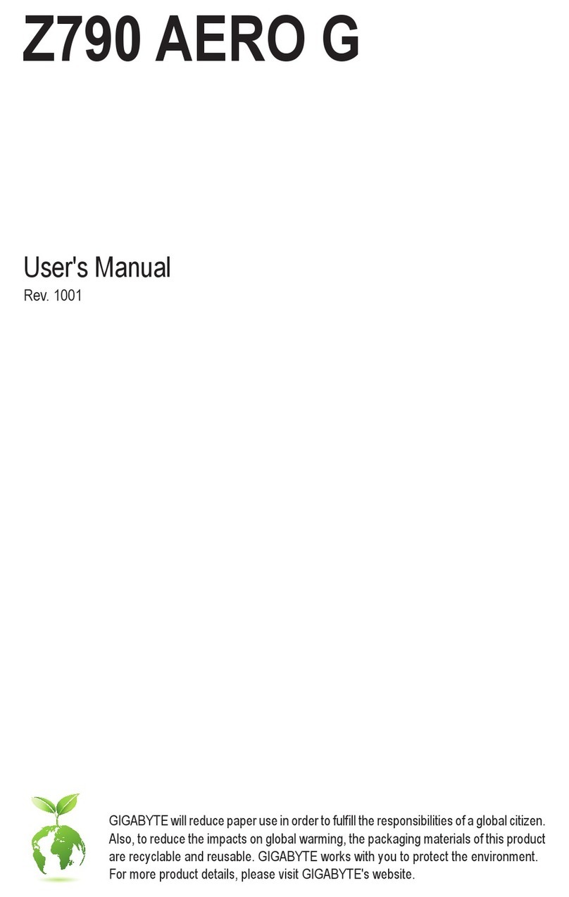 Gigabyte Z790 AERO G user manual