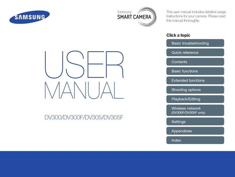 Samsung SMART CAMERA DV305F User manual