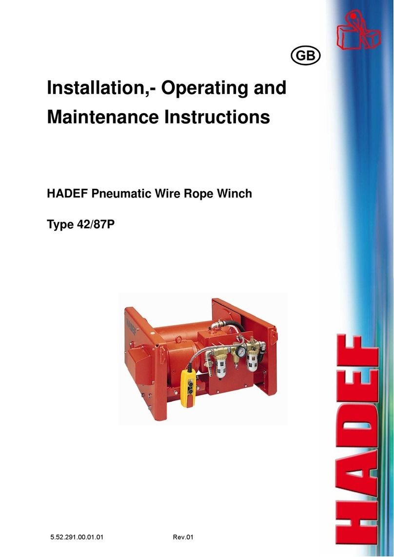 HADEF 42/87P Assembly instructions