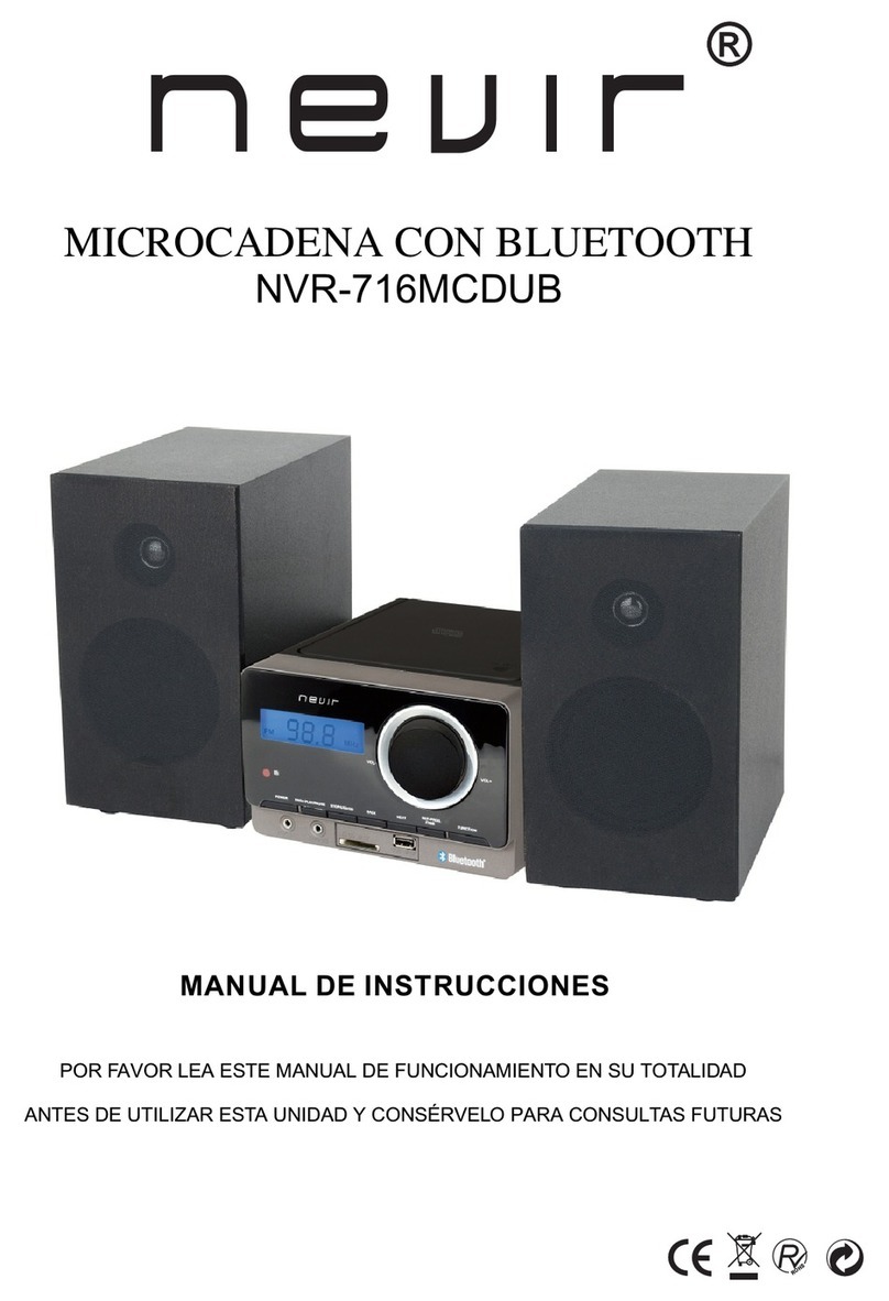Nevir NVR-716MCDUB user manual