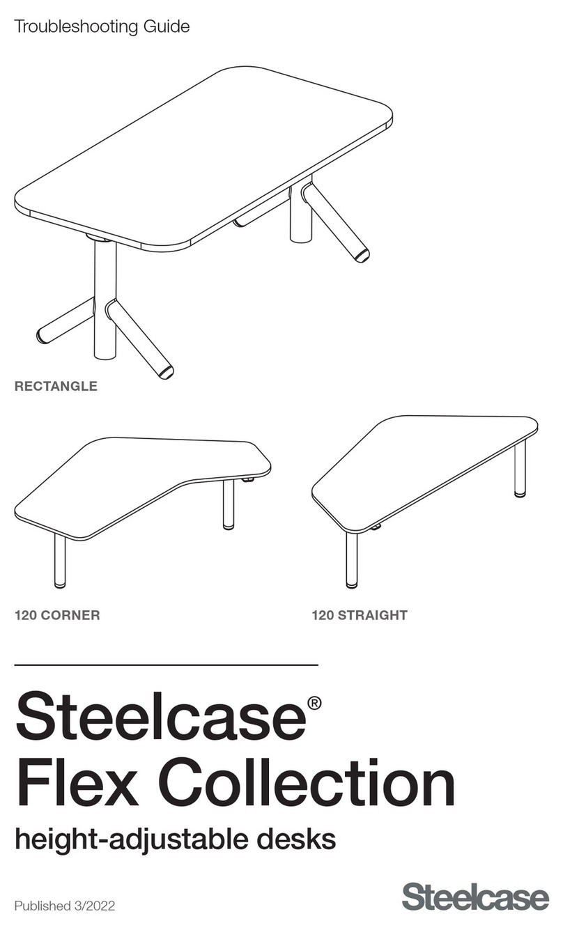 Steelcase Flex 120 Corner troubleshooting guide