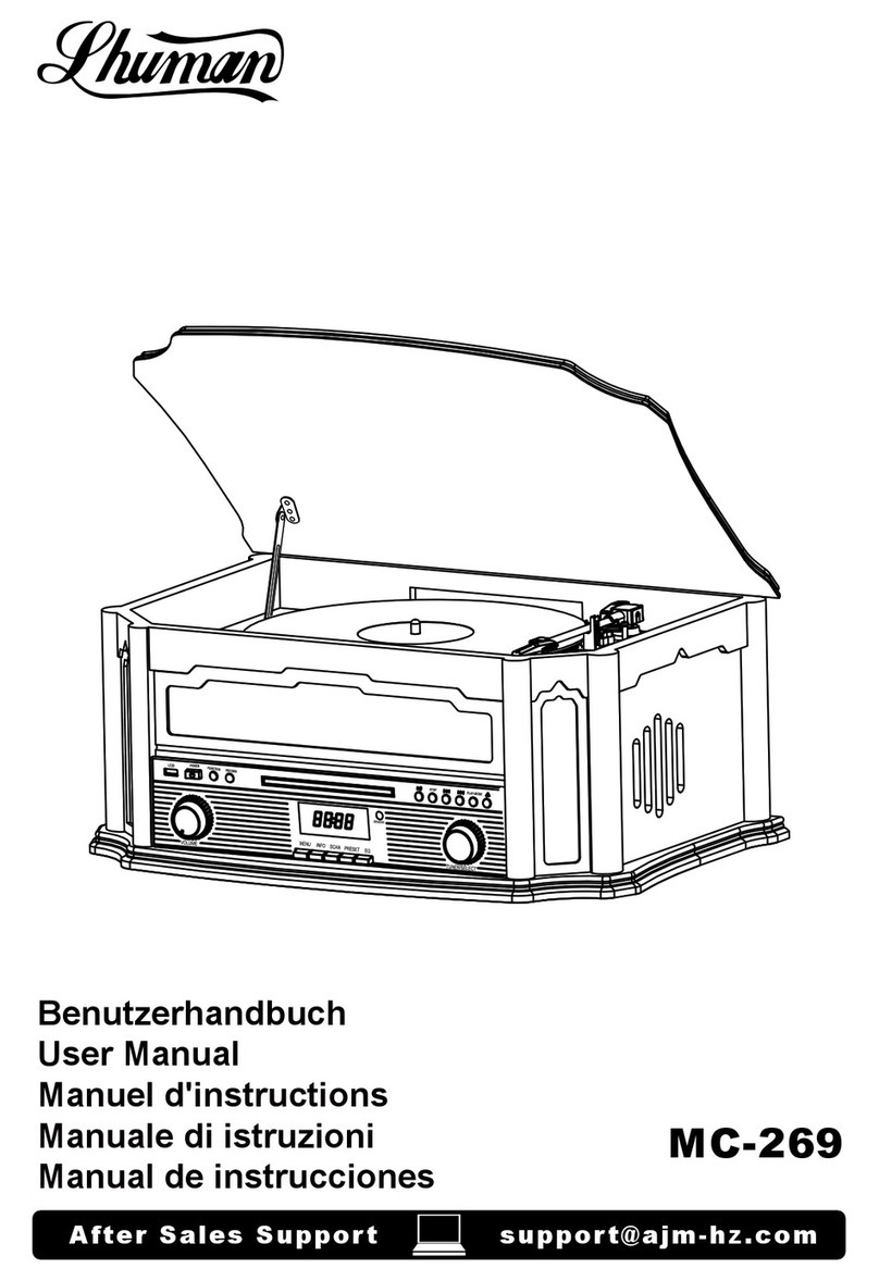 Shuman MC-269 User manual