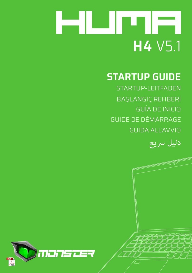 Monster HUMA H4 V5.1 Startup guide