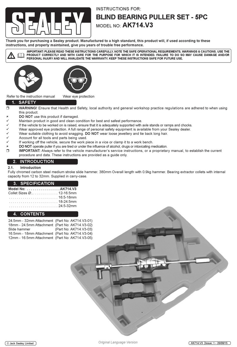 Sealey AK714.V3 instructions