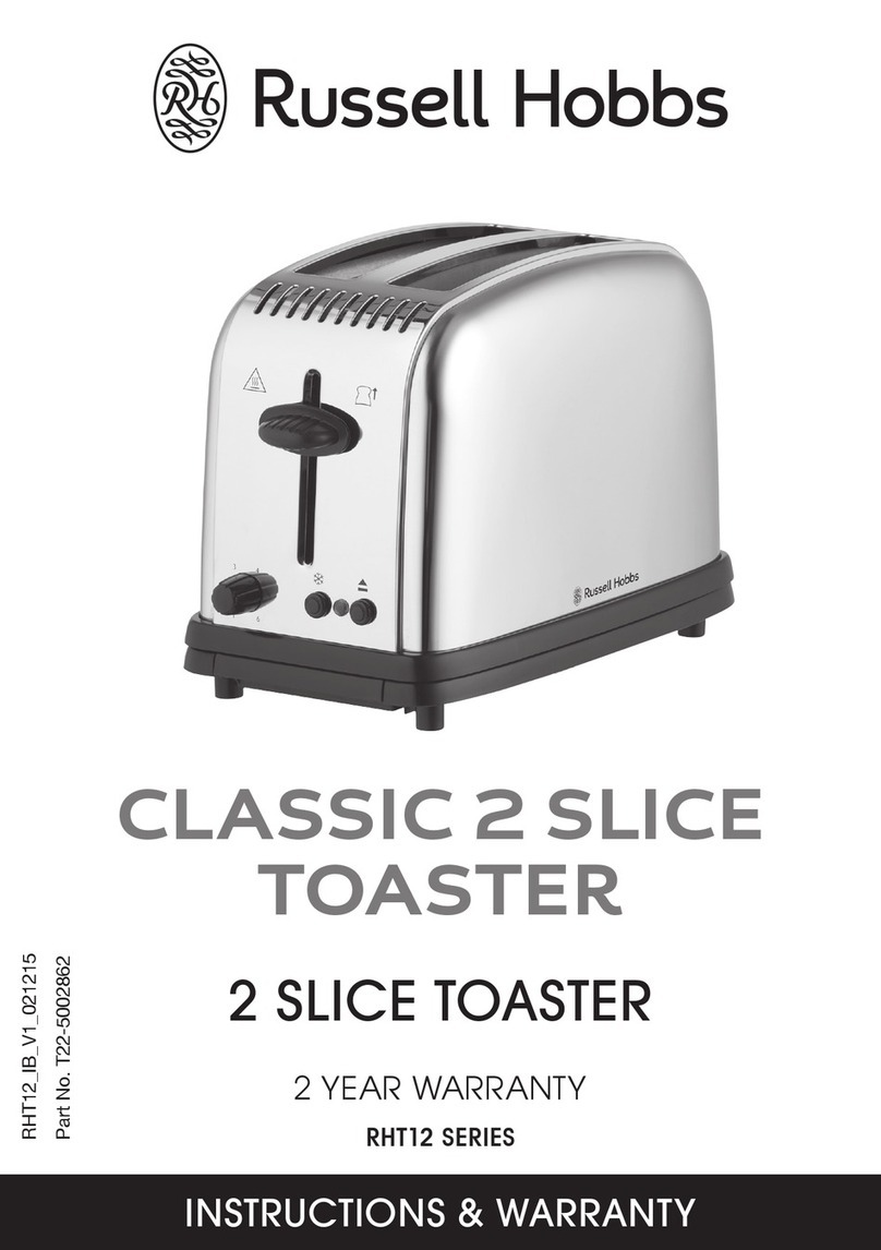Russell Hobbs RHT12WHI User manual