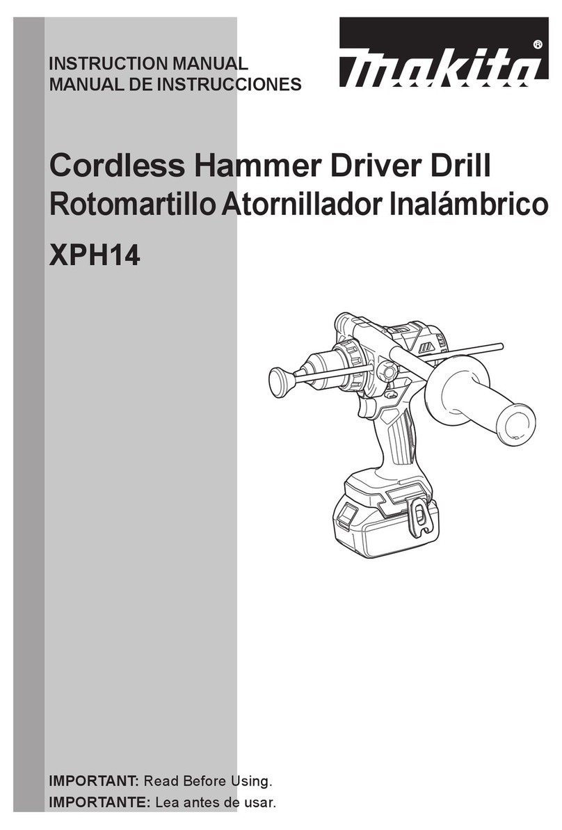 Makita XPH14 User manual