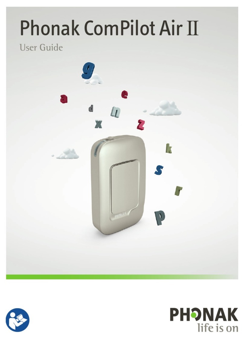 Phonak BTD500 user guide