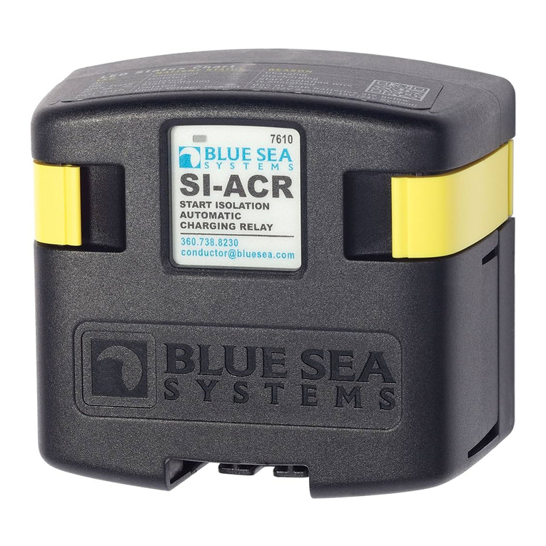 Blue Sea Systems SI Series 7610 user manual