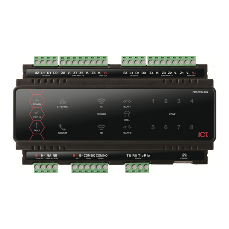 ICT Protege GX User manual
