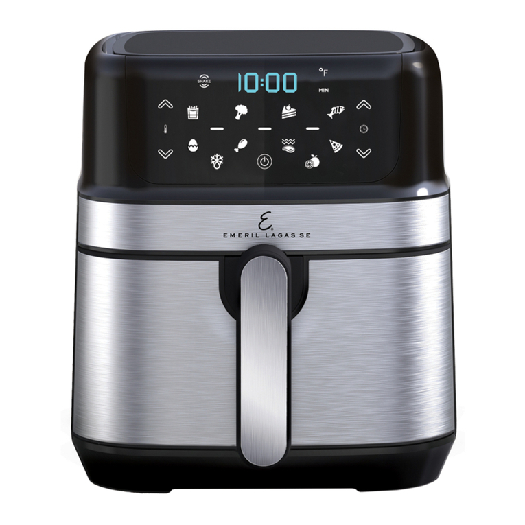 Emeril Lagasse Elite Home HF-8360T-S user manual