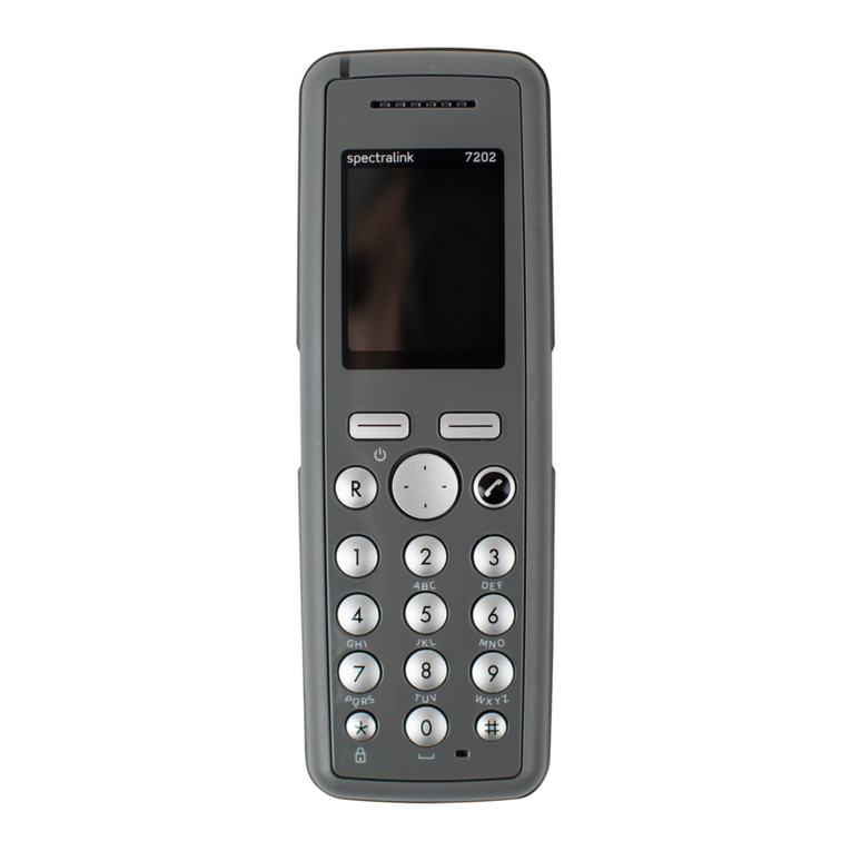 SpectraLink 7202 User manual