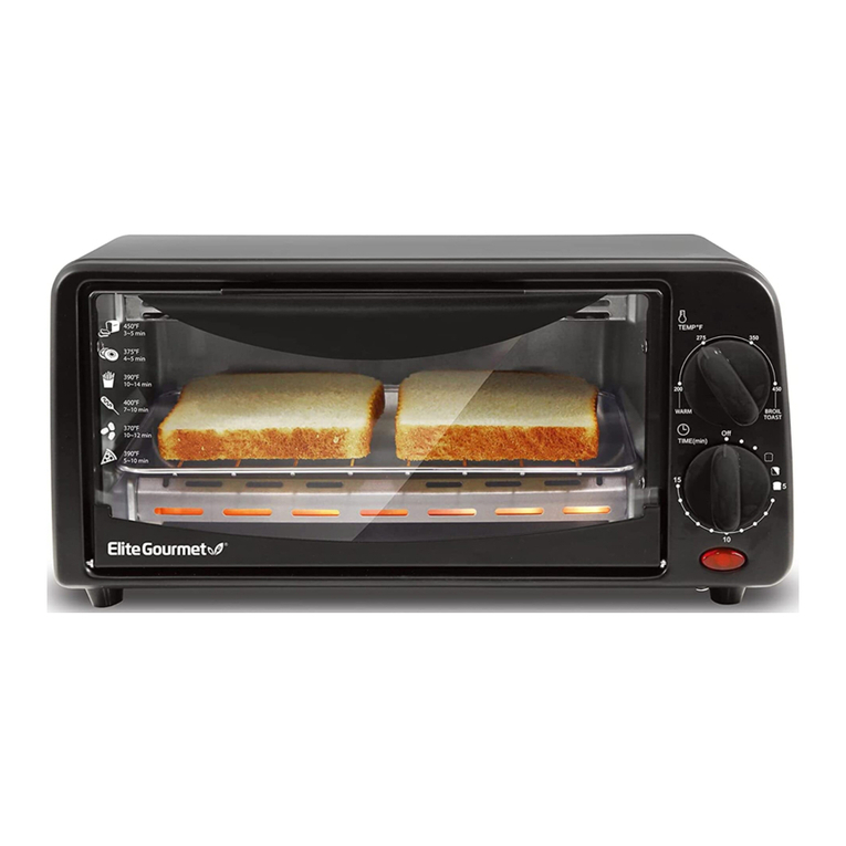 Elite Gourmet ETO236 user manual