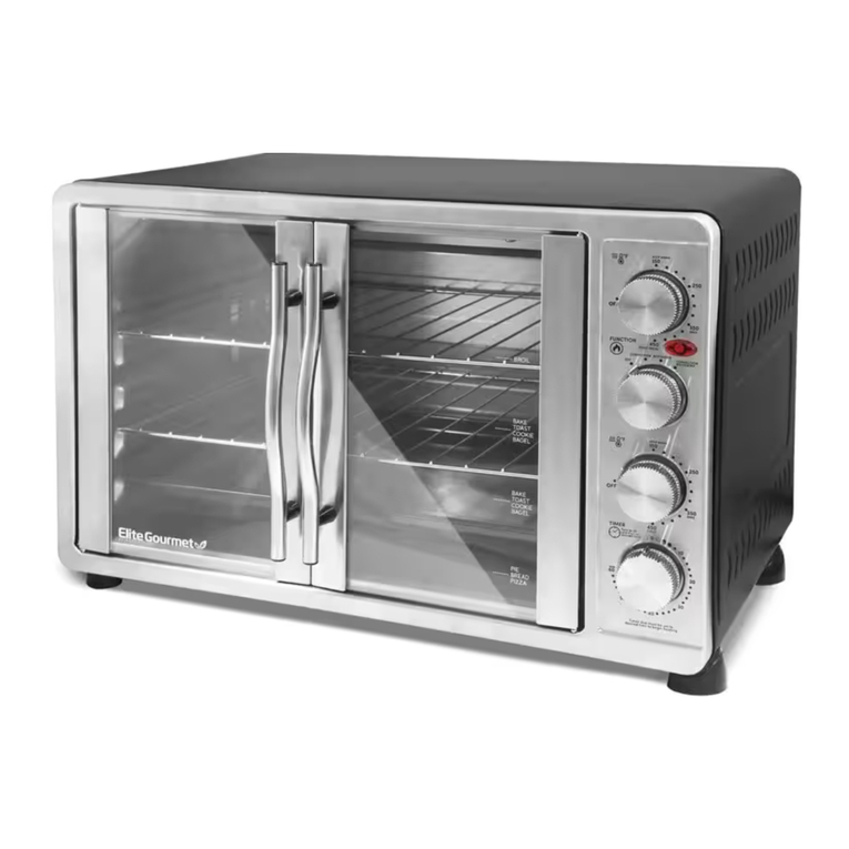 Elite Gourmet ETO4510B User manual