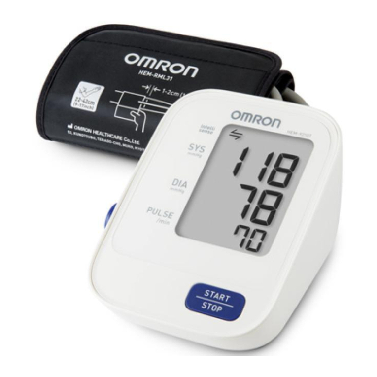 Omron HEM-9210T User manual