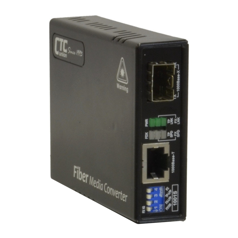 CTC Union FMC-1001S User manual