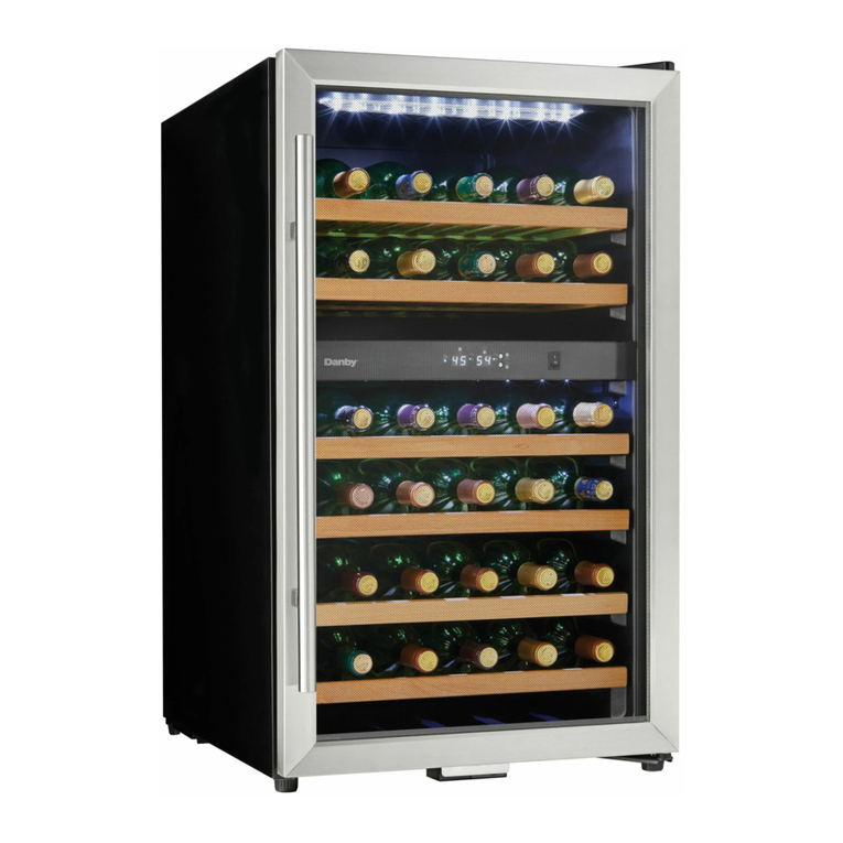 Danby DWC040D2BSSDB User manual