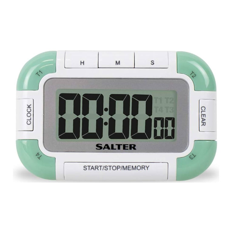 Salter SL2093 User manual