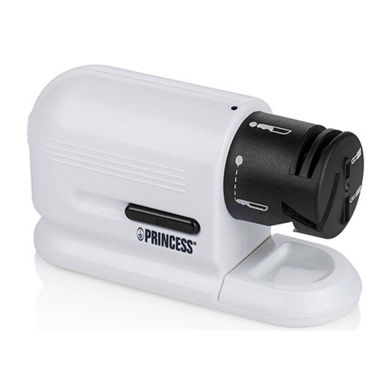 Princess Electric Multi Sharpener User manual